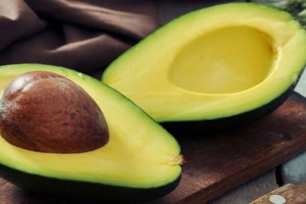 Avocado für die epidermale Gesundheit
